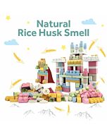 Mijoy: Rice Husk Toy Blocks 60pcs - 14% OFF!!