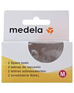 Medela: Breastmilk Bottle Spare Teats (Pack of 2) - Medium Flow - 10% OFF!!