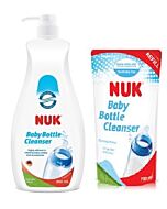NUK: Baby Bottle Cleanser 950ml + 750ml (Refill Pack) - 15% OFF!