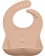 Abiie:﻿ Ruby Wrapp Silicone Bibs (Apricot Blush)