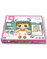 Funny Kid's: Baby Change Puzzle with Magnetic Board - 10% OFF!!