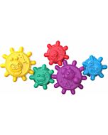 Baby Einstein: Gears of Discovery Suction Cup Gears 5pcs