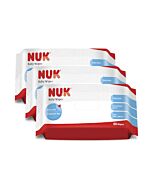 NUK: Baby Wipes *PARABEN FREE* 80pcs x 3packs - 20% OFF!