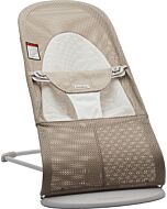 BabyBjörn: Bouncer Balance Soft Mesh Grey Frame (Gray Beige White)