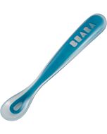 Beaba: 1st Age Silicone Spoon (Blue) - 20% OFF!!