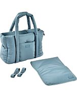 Beaba: Paris Puffy Changing Bag (Baltic Blue) [PREORDER - Limited units arriving Sept]