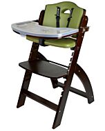 Abiie Beyond Y High Chair (Mahogany + Olive)