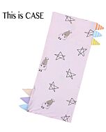 Baa Baa Sheepz: Bed-Time Buddy™ Case - Big Star & Sheepz Pink with Color & Stripe Tag (Jumbo) - 5% OFF!!