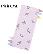 Baa Baa Sheepz: Bed-Time Buddy™ Case - Big Star & Sheepz Pink with Color & Stripe Tag (Medium) - 5% OFF!!