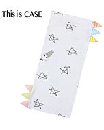 Baa Baa Sheepz: Bed-Time Buddy™ Case - Big Star & Sheepz White with Color & Stripe Tag (Jumbo) - 5% OFF!!
