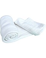 Bumble Bee: Baby & Toddler Thermal Blanket (Chalk White)