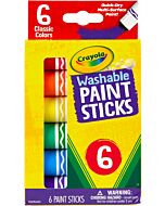 Crayola Washable Paint Sticks (6 Count)