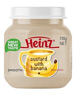 Heinz: Banana Custard 110g (From 6+ Months)
