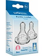 Dr. Brown's: Narrow Neck Silicone Teats - Preemie Flow (0+months) - 20% OFF!!