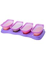 EASY Breastmilk & Baby Food Storage Cups (4oz) - Plum - 10% OFF!