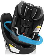 Evenflo: Revolve360 Slim 2-in-1 Rotational Car Seat (Canton Black)