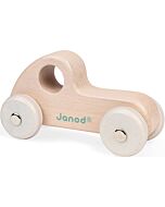Janod: Sweet Cocoon (Push Along Vehicle-Natural Racer)