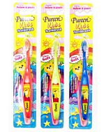 Pureen: Kids Toothbrush *Assorted Colour* - 0 to 2 Years Old (Buy 2 Get 1 FREE!)