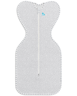 Love To Dream: Stage 1 - 1.0 Tog Swaddle Up Bamboo Original (New Born) Grey Dot