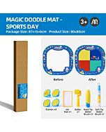 Mideer: Big Size Magic Water Doodle Mat (Sports Day)