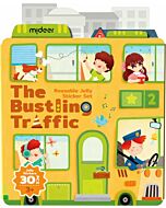 Mideer: Reusable Jelly Sticker Set (Bustling Traffic)