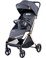 MOVON: FoldMate Stroller (BLACK with GOLD Frame)