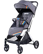 MOVON: FoldMate Stroller (GREY with SILVER Frame)