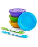 Munchkin : Love-a-Bowls™ 10 Piece Feeding Set, Multicolor