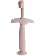 mushie: Flower Training Toothbrush (Blush)