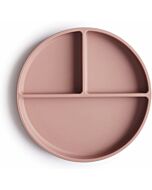 mushie: Silicone Suction Plate (Blush)