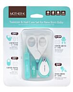 MOTHER-K: Tweezer & Nail Care Set for Newborn Baby