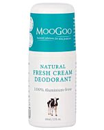 MooGoo: Natural Fresh Cream Deodorant 60ml - 21% OFF!