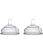 Comotomo Nipple Pack (Twin Pack) - 1 Hole - Slow Flow - 21% OFF!!