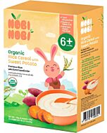 Nobi Nobi: Organic Rice Cereal 120g [Sweet Potato] (6m+) [HALAL]