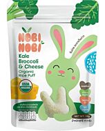 Nobi Nobi: Organic Rice Puff 15g [Kale, Brocoli, Cheese] (8m+) [HALAL]