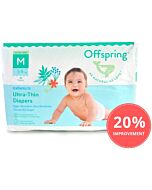 Offspring Featherlite Ultra-Thin Tape Diapers M38 (6-10kg)