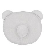 Candide P'tit Panda Pillow 21cm x 19cm (0-6 Months) - Grey - 11% OFF!!