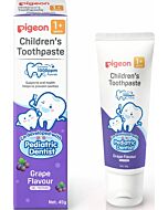 Pigeon: Children's Toothgel with Fluoride & Xylitol 45g (Grape Flavour) (12 mths and above)