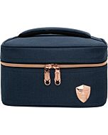 Princeton: Single Layer Breast Milk Storage Cooler Bag (Navy Blue - Rose Gold Edition) 