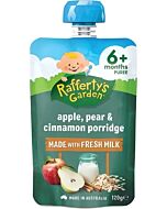 Rafferty's Garden: Apple, Pear & Cinnamon Porridge 120g [Made with Fresh Milk] (6+ Months)