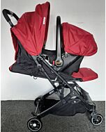[PRE-ORDER] Halford: Concerto Travel System Stroller (Red) (Birth to 18kg)