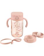 Richell: Axstars Cup Straw & Direct Drink Set 320ml 7M+ (Peach)