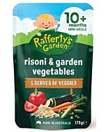 Rafferty's Garden: Risoni & Garden Vegetables Mini Meal 170g (10+ Months) - 14% OFF!!