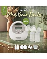 Spectra S1 Plus Electric Double Breastpump + FREE Gifts worth RM356.8! [New Upgraded Launch] [PREORDER - Limited units arriving end Aug]