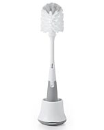 OXO TOT: Bottle Brush with Detail Cleaner & Stand (Grey) - 17% OFF!!