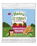 Heinz: Strawberry & Banana Biscotti 60g (From 7+ Months)