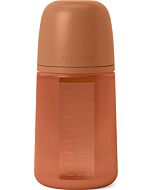 Suavinex Colour Essence All Silicone Bottle 240ml (Brick Red)