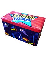 Simple Dimple Foldable Storage Stool (Superhero) - 30% OFF!!