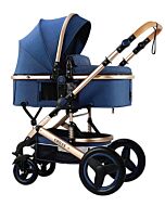 CHILUX V1.6 Multifunctional Stroller (0-3 years) - Blue
