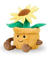 Warmies: Yellow Flower Pot (Microwavable / Chillable)